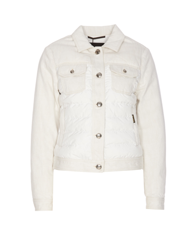 Shop Moorer Petunia Jacket In White