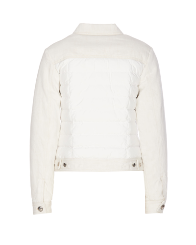 Shop Moorer Petunia Jacket In White