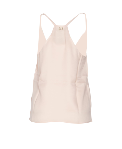 Shop Twinset Tank Top In Pink
