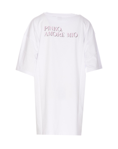 Shop Pinko Televisivo T-shirt In White