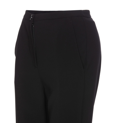 Shop Patrizia Pepe Essential Cigarette Pants In Black