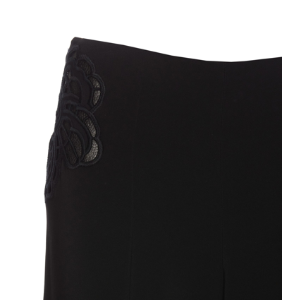 Shop Stella Mccartney Broderie Pants In Black