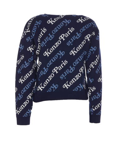 Shop Kenzo By Verdy Pullover In Blue