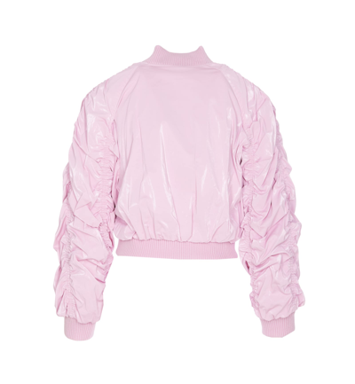Shop Pinko Bolbe Bomber In Pink