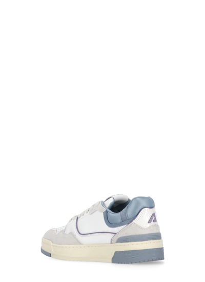 Shop Autry Clc Low Sneakers In White