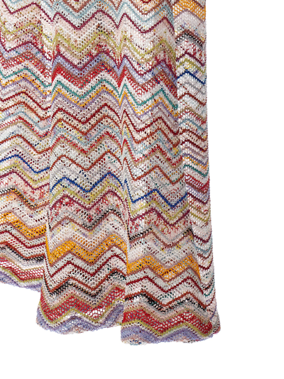 Shop Missoni Lurex Knit Pants In Multicolor