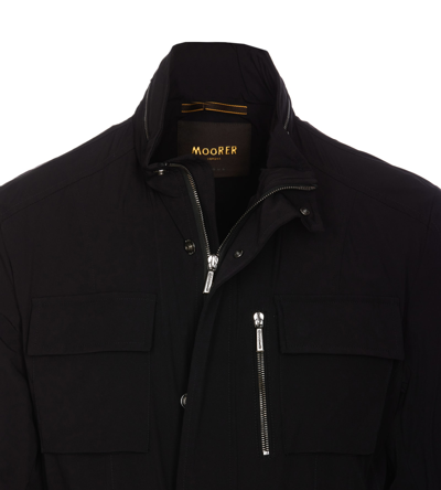 Shop Moorer Manolo Jacket In Black