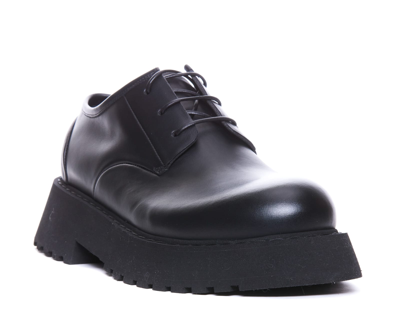 Shop Marsèll Micarro Derby Laced Up Shoes In Black