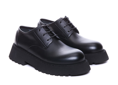 Shop Marsèll Micarro Derby Laced Up Shoes In Black