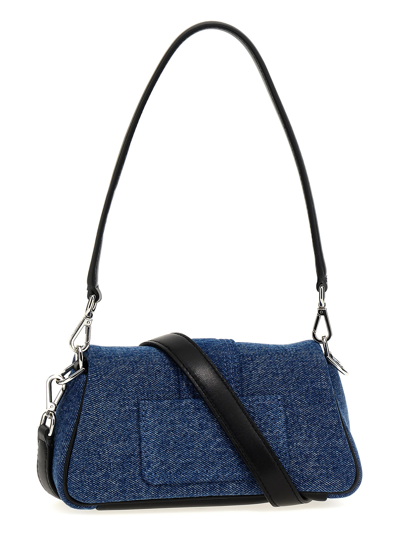 Shop Jacquemus Le Petit Bambimou Shoulder Bag In Blue