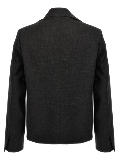 Givenchy Men Structured Blouson In Gray