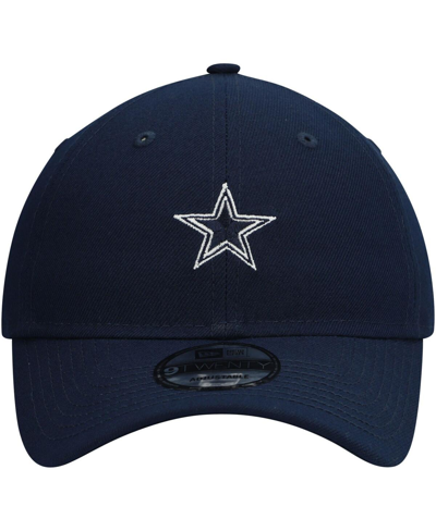 New Era Navy Dallas Cowboys 9twenty Adjustable Hat In Navy