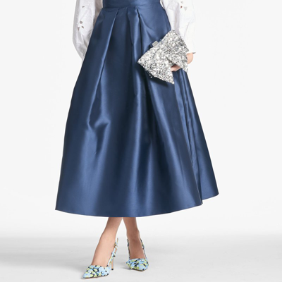 Shop Sachin & Babi Leighton Skirt In Blue