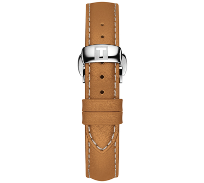 Shop Tissot Women's Swiss T-my Lady Stainless Steel Bracelet Watch 29.3mm In Anthracite