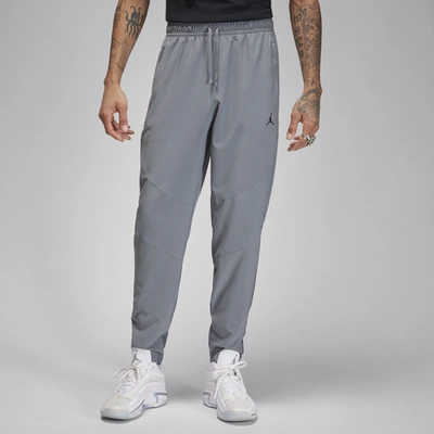 Shop Jordan Mens  Sport Woven Pants In Black/grey