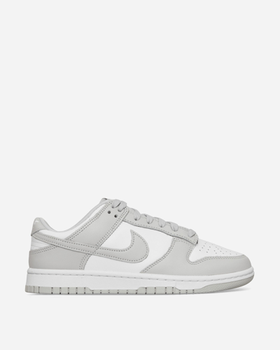 Shop Nike Dunk Low Retro Sneakers White / Grey Fog In Multicolor