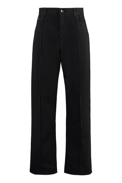 Shop Dolce & Gabbana Regular Fit Jeans In Black