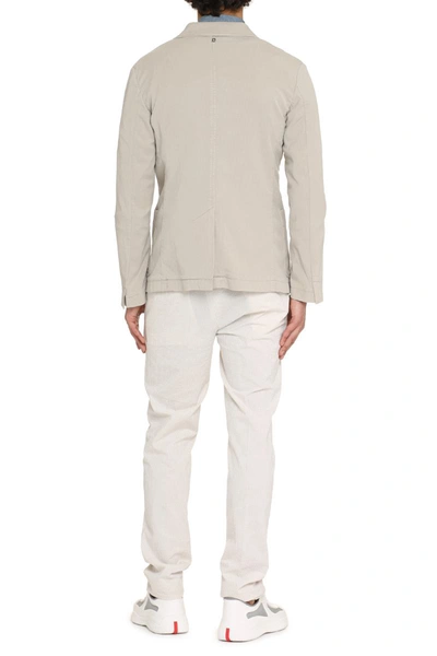 Shop Dondup Single-breasted Two-button Jacket In Mud