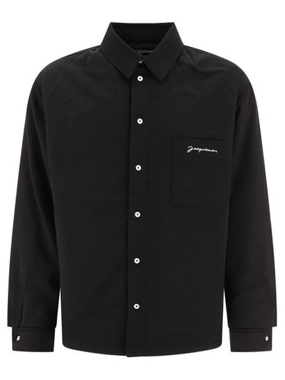 Shop Jacquemus Shirts In Black