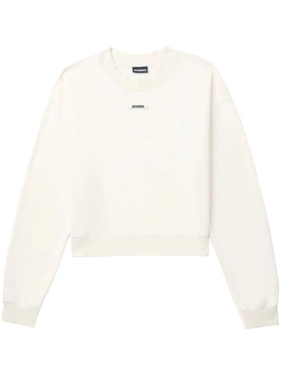 Shop Jacquemus Sweaters In Neutrals