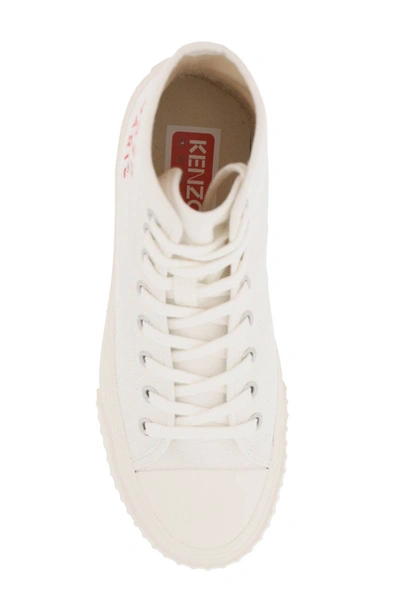 Shop Kenzo 'foxy' Sneakers In White