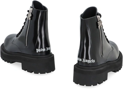 Shop Palm Angels Boots Shoes In Black