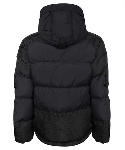 Shop Parajumpers Tomcat Hooded Down Jacket In Black
