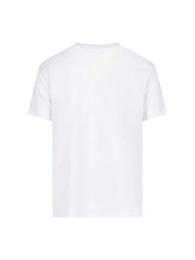 Shop Ralph Lauren T-shirts And Polos In Sp24 White Beach