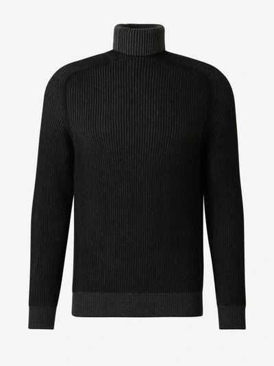 Shop Sease Cashmere Knit Sweater In Negre