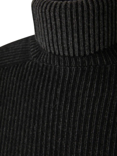 Shop Sease Cashmere Knit Sweater In Negre