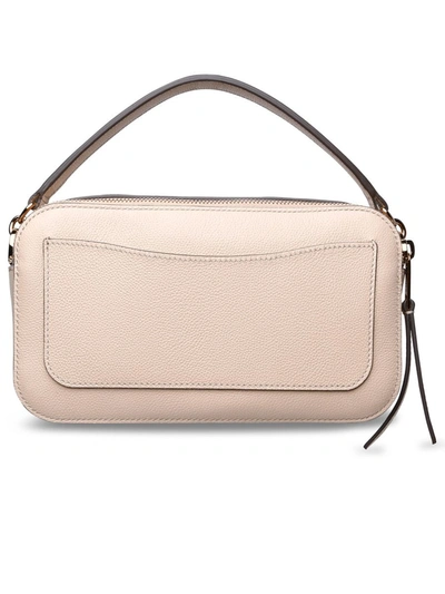 Shop Tod's Bag With Plaque Detail In Beige