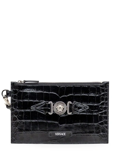 Shop Versace Bags.. In Black