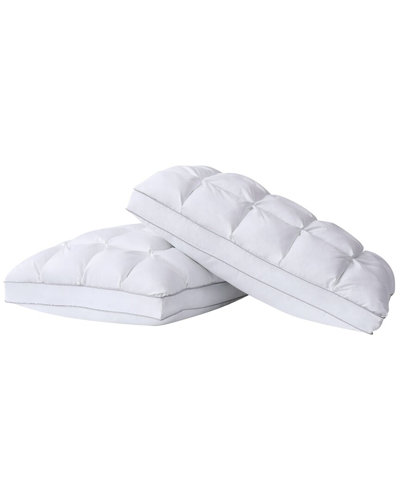 Shop Charisma Luxe Down Alternative Chamber Standard Pillow In White