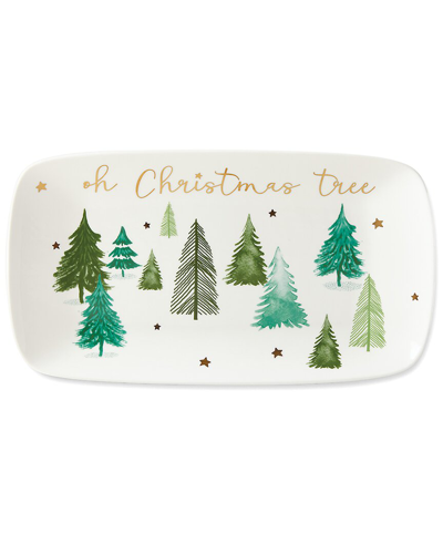 Shop Lenox Balsam Lane Hors D'oeuvres Tray In White