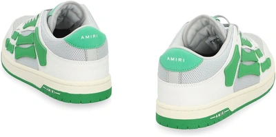 Shop Amiri Skel Top Sneakers In Green