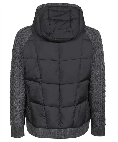 Shop Parajumpers Techno Fabric Padded Jacket In Grey