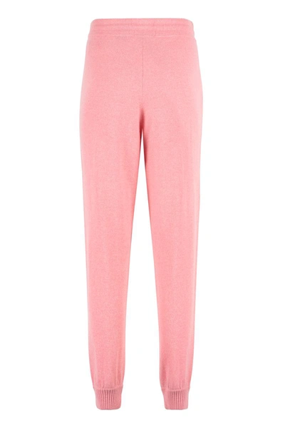 Shop Sporty And Rich Sporty & Rich Cashmere Trousers In Coral
