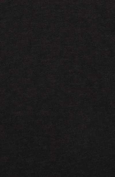 Shop Zella Girl Kids' Garment Dye Long Sleeve Studio T-shirt In Black
