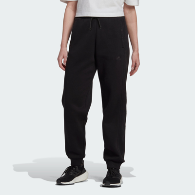 Shop Adidas Originals Women's Adidas All Szn Fleece Pants In Black