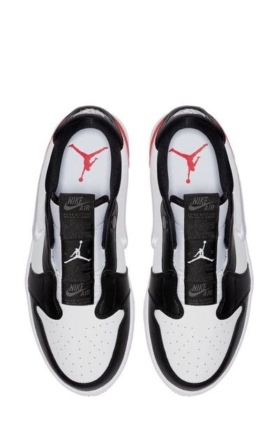 Shop Jordan Air  1 Retro Slip-on Sneaker In White/ White/ Gym Red/ Black