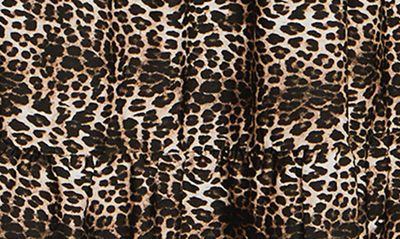 Shop City Chic Aylin Animal Print Maxi Sundress In Taupe Mini Leopard