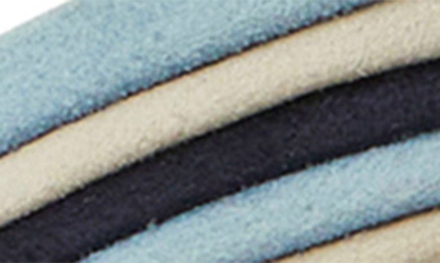 Shop Bruno Magli Portia Slingback Sandal In Navy/ Blue/ Sand Suede
