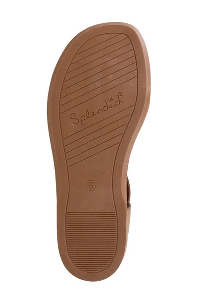 Shop Splendid Fausta Ankle Strap Sandal In Cognac