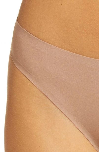 Chantelle Lingerie Soft Stretch Thong In Coffee Latte-2t