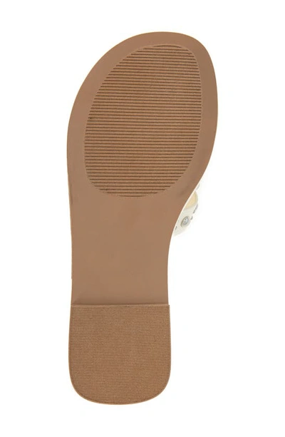 Shop Kenneth Cole New York Jula Stud Slide Sandal In Egret