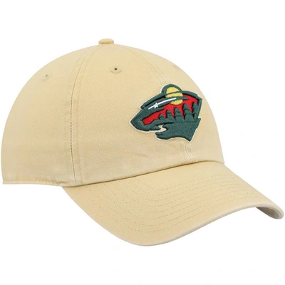 Shop 47 ' Gold Minnesota Wild Clean Up Adjustable Hat