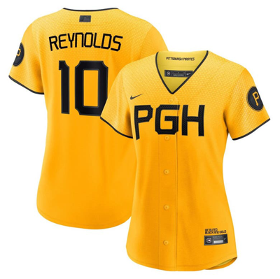 Shop Nike Bryan Reynolds Gold Pittsburgh Pirates City Connect Replica Player Jersey