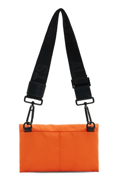 Shop Allsaints Ezra Crossbody Bag In Pyrrole Orange