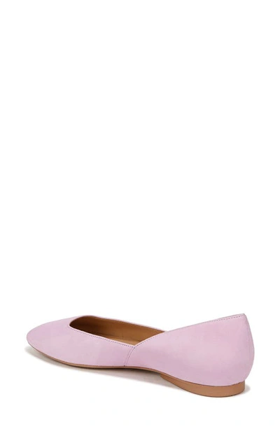 Shop Naturalizer Cody Skimmer Flat In Lilac Orchid Leather