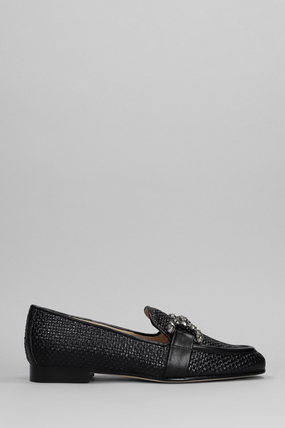 Shop Roberto Festa Joys Loafers In Black Leather